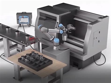 CNC Machine Tending Robot 